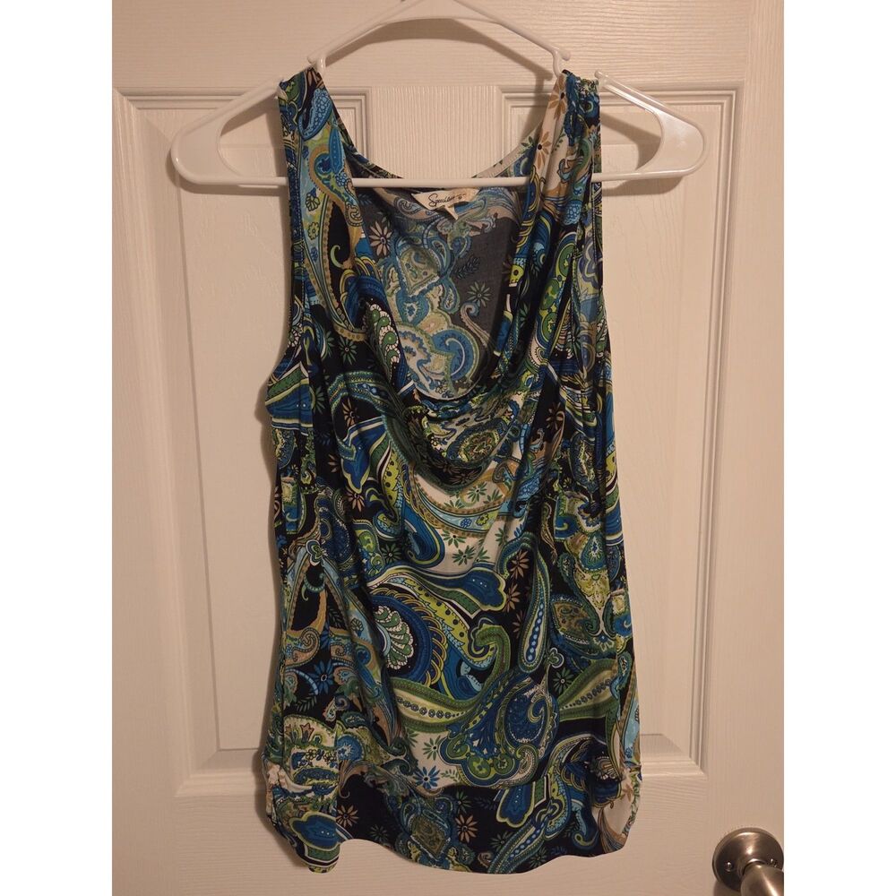 Women's Speechless Shirt Size Large Multicolored